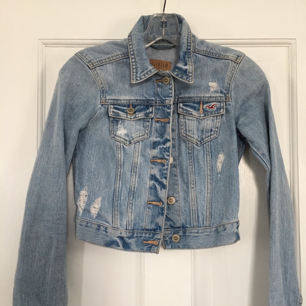Hollister jean jacket. Excellent condition!